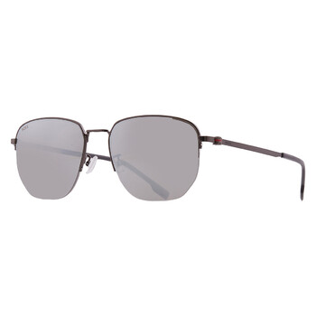 Silver Mirror Sport Men's Sunglasses BOSS 1538/F/SK 0R80/T4 57