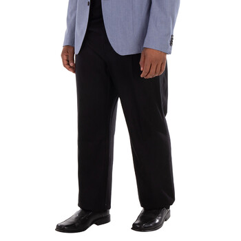 Straight Waistband Wool Pants