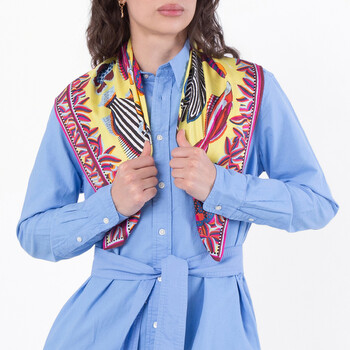 Square 65 – Tu Oblongs Scarf CA171TUB35-LIME GREEN/VERT ANIS