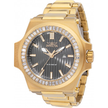 Akula Quartz Crystal Gunmetal Dial Men's Watch 49137 Akula Quartz Crystal Gunmetal Dial Men's Watch 49137