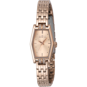 INVICTA ANGEL クォーツ腕時計 A2380 New Invicta Women's Square Angel Chronograph Watch Gold