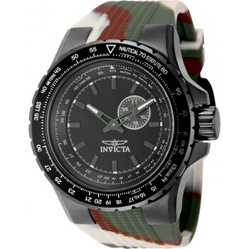 Aviator Quartz Black Dial Men's Watch 49730 Aviator Quartz Black Dial Men's Watch 49730