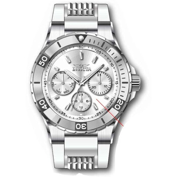 Aviator Quartz Silver Dial Ladies Watch 37315