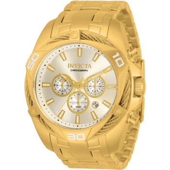 Bolt Chronograph Quartz Gold Dial Men's Watch 34123 Bolt Chronograph Quartz Gold Dial Men's Watch 34123