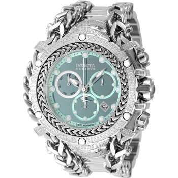 Gladiator Chronograph Quartz Diamond Turquoise Dial Men's Watch 48416