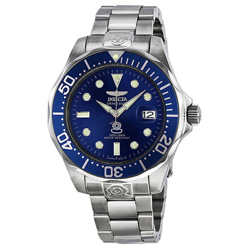 Invicta Grand Diver Silver Dial Men's Watch 3046 843836030465