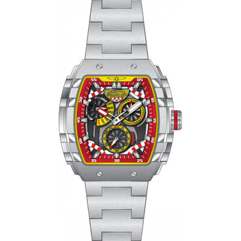 Invicta Racing Yellow and Red and Black Dial Men's Watch 49221