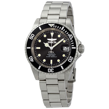 Pro Diver Automatic Black Sunray Dial Stainless Steel Men's Watch 24760