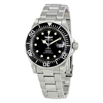 最終値下げ❗️INVICTA ポパイ　ダイバーズウォッチ ブラック Invicta Pro Diver Black Dial Men's Stainless Steel Men's Watch