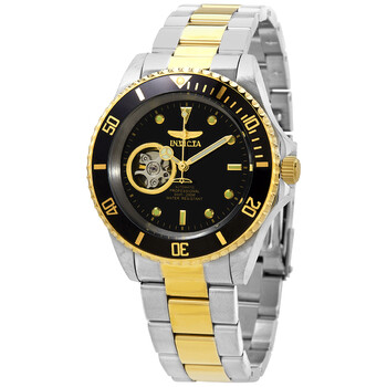 Pro Diver Automatic Black Dial Two-tone Men's Watch 20438