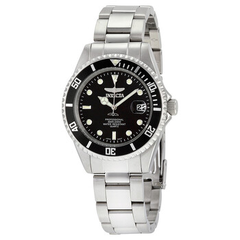 Pro Diver Black Dial Men's Stainless Steel Men's Watch 8932OB