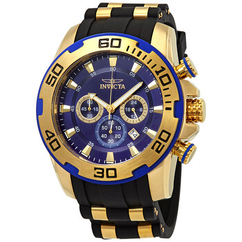Invicta Pro Diver Chronograph Quartz Blue Dial Men's Watch