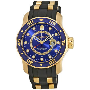 Invicta Pro Diver GMT Black Dial Men's Watch 6991 843836069915