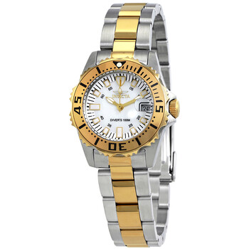 Pro Diver Mother of Pearl Dial Ladies Watch 6895