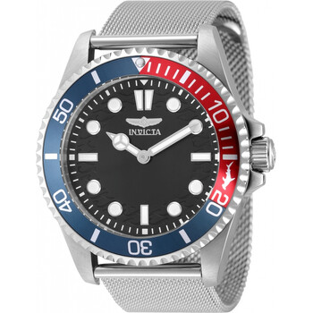Invicta Pro Diver Quartz Blue Dial Pepsi Bezel Men's Watch 49688