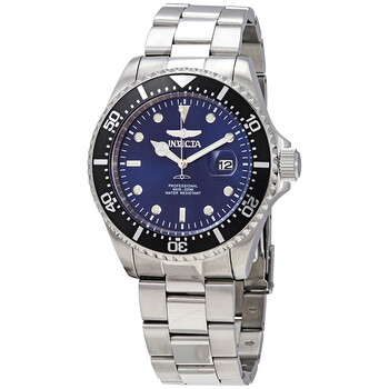 Pro Diver Quartz Blue Dial Stainless Steel Men's Watch 22054