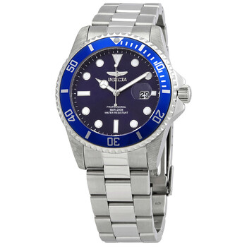 Pro Diver Quartz Blue Dial Stainless Steel Men's Watch 33267