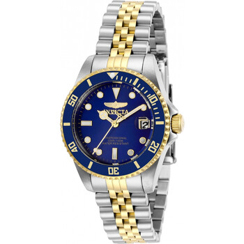 Pro Diver Quartz Blue Dial Two-tone Ladies Watch 29188