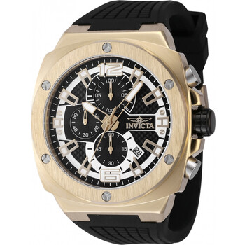 Invicta Racing Chronograph GMT Quartz Black Dial Men's Watch