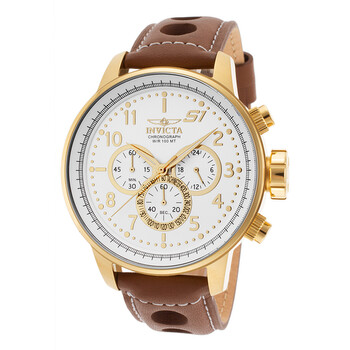 Invicta S1 Rally Chronograph Ivory Dial Men