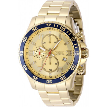 Specialty Chronograph Quartz Gold Dial Men's Watch 49095