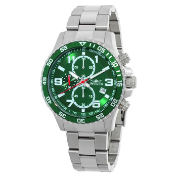 Invicta Specialty Veloquence Chronograph Quartz Green Dial Men's