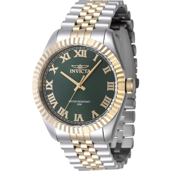 Invicta Specialty GMT Quartz Green Dial Men's Watch 47427