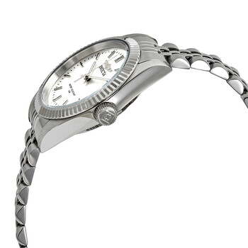 Specialty Silver Dial Stainless Steel Ladies Watch 29396