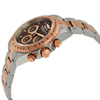 Speedway Chronograph Brown Dial Two-tone Men's Watch 17029