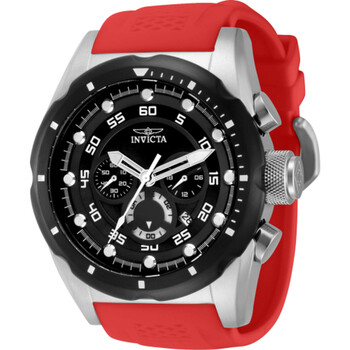 迫力デザイン☆クロノグラフ INVICTA Sea Hunter 48977 