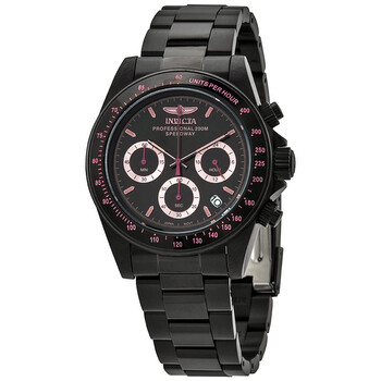 Speedway Chronograph Quartz Black Dial Men's Watch 27773