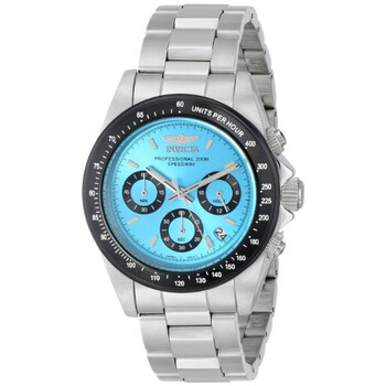 Speedway Chronograph Turquoise Dial Stainless Steel Men's Watch 15589