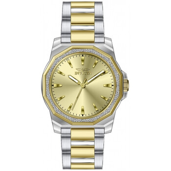 Speedway Quartz Crystal Gold Dial Men's Watch 49106