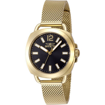 Wildflower Quartz Charcoal Dial Ladies Watch 48916