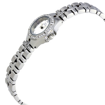 Wildflower Silver Dial Stainless Steel Ladies Watch 0132