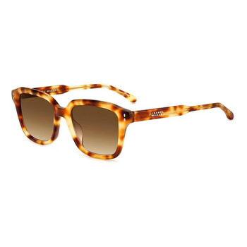 Brown Shaded Square Ladies Sunglasses IM 0109/G/S 0C9B/HA 52