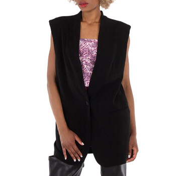Ladies Black Emara Jersey Suit Vest, Brand Size 36 (US Size 2)