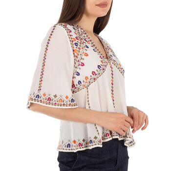 Santia Cotton Blend Blouse