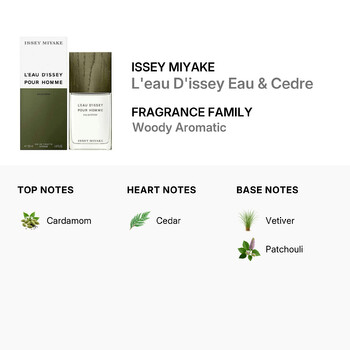 Men's L'eau D'issey Eau & Cedre EDT 3.4 oz (Tester) Fragrances 3423222048105