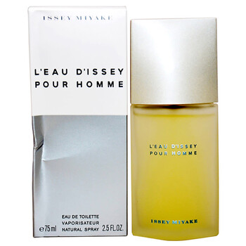 Men's L'Eau d'Issey Pour Homme EDT Spray 2.5 oz (Tester) Fragrances 843711043481