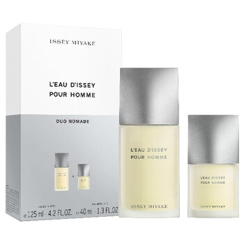 Issey Miyake Men's L'eau D'issey Homme 2pcs EDT Gift Set