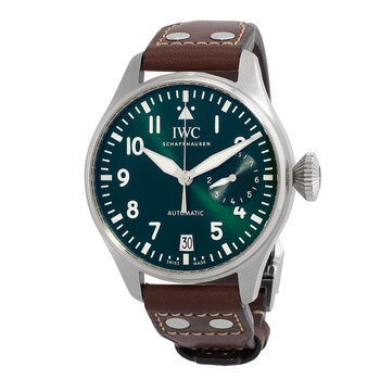 Big Pilot Automatic Green Dial Men's Watch IW501015