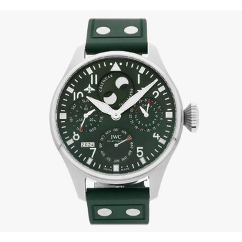 Big Pilot Perpetual Automatic Green Dial Men's Watch IW503608
