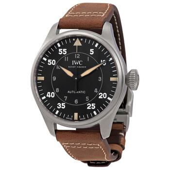 Big Pilot Spitfire 43 Automatic Black Dial Men's Watch IW329701
