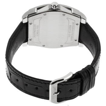 Da Vinci Black Dial Black Leather Men's Watch IW452312