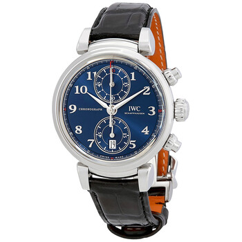 Da Vinci Blue Dial Automatic Men's Chronograph Watch IW393402