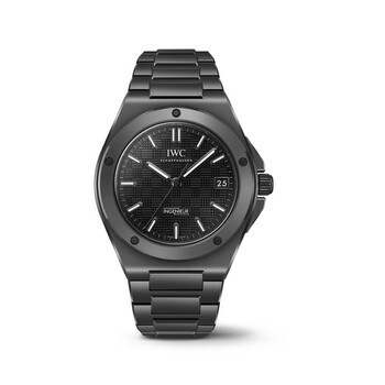 Ingenieur Automatic Black Dial Men's Watch IW338903