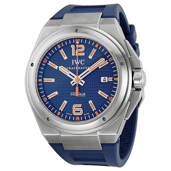 Ingenieur Blue Dial Blue Rubber Automatic Men's Watch IW323603