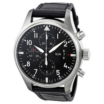 Pilot Chronograph Automatic Black Dial Men's Watch IW377701 Pilot Chronograph Automatic Black Dial Men's Watch IW377701