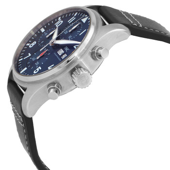Pilot Chronograph Automatic Blue Dial Men's Watch IW388101BK